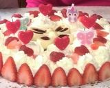 Foto del paso 6 de la receta: Tarta de fresas con queso, chocolate y salsa de fresas al ron