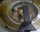 A picture of step 7 of Meatballs for Bentos.