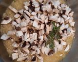 Une image de l'étape 6 de Mon risotto aux champignons.