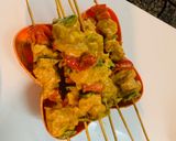 صورة لخطوة 3 من وصفة شيش طاوق على رز متبل