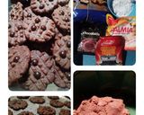 Foto langkah ke 4 dari resep Cookies chocolatos teflon.