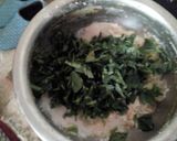 A picture of step 1 of Methi paratha.