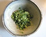 A picture of step 1 of Old School Lunch-Style Egg and Cucumber Salad Sandwiches.