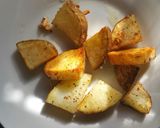 A picture of step 5 of Home fries.