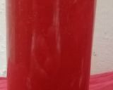 A picture of step 3 of Strawbeery juice.