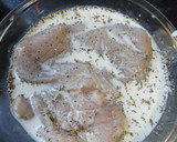Foto del paso 1 de la receta: Pechugas de pollo tiernizadas y rellenas con espinacas y algo más