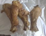 A picture of step 1 of Crispy,chewy drumsticks.