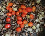A picture of step 9 of Bowties Beef Mushroom with Buttered Potatoes.