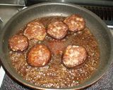 A picture of step 4 of Meat Stuffed Shiitake Mushrooms.