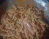 Foto del paso 3 de la receta: Pasta de tornillo en salsa roja 🇲🇽❤