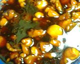 A picture of step 6 of Bourbon Chicken.