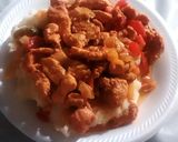 A picture of step 21 of Chicken Fajitas Mashed Potatoes.