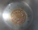 A picture of step 3 of Custard coffee caramel pudding.