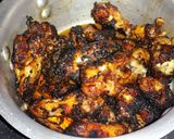 A picture of step 5 of Super Hot Barbecued Wings.