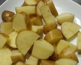 A picture of step 1 of Easy Stir-Fried Sausage and Potato.