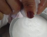A picture of step 4 of Coconut milk.
