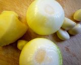 Φωτογραφία βήματος 4 της συνταγής Ρεβίθια Curry+Garam Masala σε Γάλα Καρύδας με καστανό ρύζι, τζίντζερ, κόλιανδρο κ.α