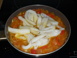 Guiso de Calamares al curry