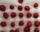 A picture of step 2 of Subtly Sweet Semi-Dried Umeboshi.