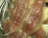 A picture of step 3 of Horse Mackerel Sashimi Tossed in Mustard Marinade.