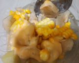 Foto langkah ke 3 dari resep Salad ubi yacon kentang jagung.