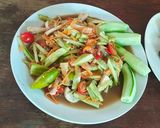 รูปขั้นตอนการทำที่ 2 ของ ตำมั่ว แตงกวา,แครอท,หมูยอ แซ่บๆๆ ไม่ใส่ผงชูรส
