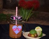 A picture of step 7 of Plum drink.