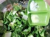 894. Tumis Jagung, Sawi Hijau