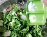 Foto langkah ke 3 dari resep 894. Tumis Jagung, Sawi Hijau.
