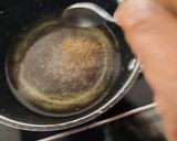 A picture of step 3 of Green Dahi Tikhari.