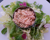 Foto del paso 4 de la receta: Ensalada con pasta y atún en salsa rosa