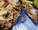 Foto del paso 8 de la receta: Berenjenas rellenas de tex mex