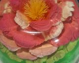 عکس مرحله 1 از دستور ژله تزریقی گل رز💐
