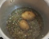 A picture of step 1 of Mixed sprouts kabab.