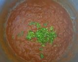 A picture of step 8 of Vegetarian enchiladas with coriander lime rice.