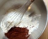 A picture of step 2 of Cocoa and Chocolate Scones with Pancake Mix.