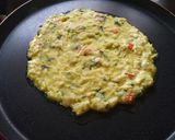 A picture of step 8 of Lauki Uttapam.