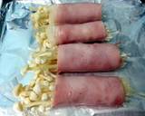 Mushroom In Ham Roll Top Egg Yolk recipe step 1 photo