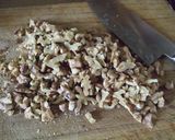A picture of step 1 of Brown Cane Sugar and Walnut Muffins.