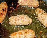 A picture of step 5 of Beef Seekh kabab.