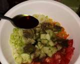 Vegyes saláta 3 féle olajjal recept lépés 5 foto