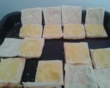 A picture of step 8 of Millefeuille of seville orange curd.