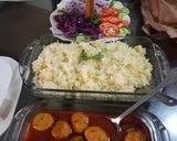 A picture of step 4 of Kofta Curry.