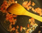 A picture of step 4 of Penne Arrabbiata with Fresh Tomatoes.