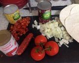 A picture of step 1 of My Layered Meaty Sweet Chili Tortilla Bake (Not Lasagne) 😍.