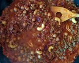 A picture of step 4 of Red Cabbage Curry.