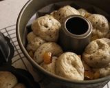 A picture of step 12 of Just Like Candied Sweet Potatoes? Sesame Dough Monkey Bread.