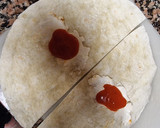 Foto del paso 2 de la receta: Tortitas rellenas de restos 🌮