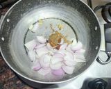 A picture of step 1 of Shahi Paneer.