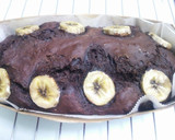 A picture of step 4 of Cocoa Pound Cake with Tofu and Banana.